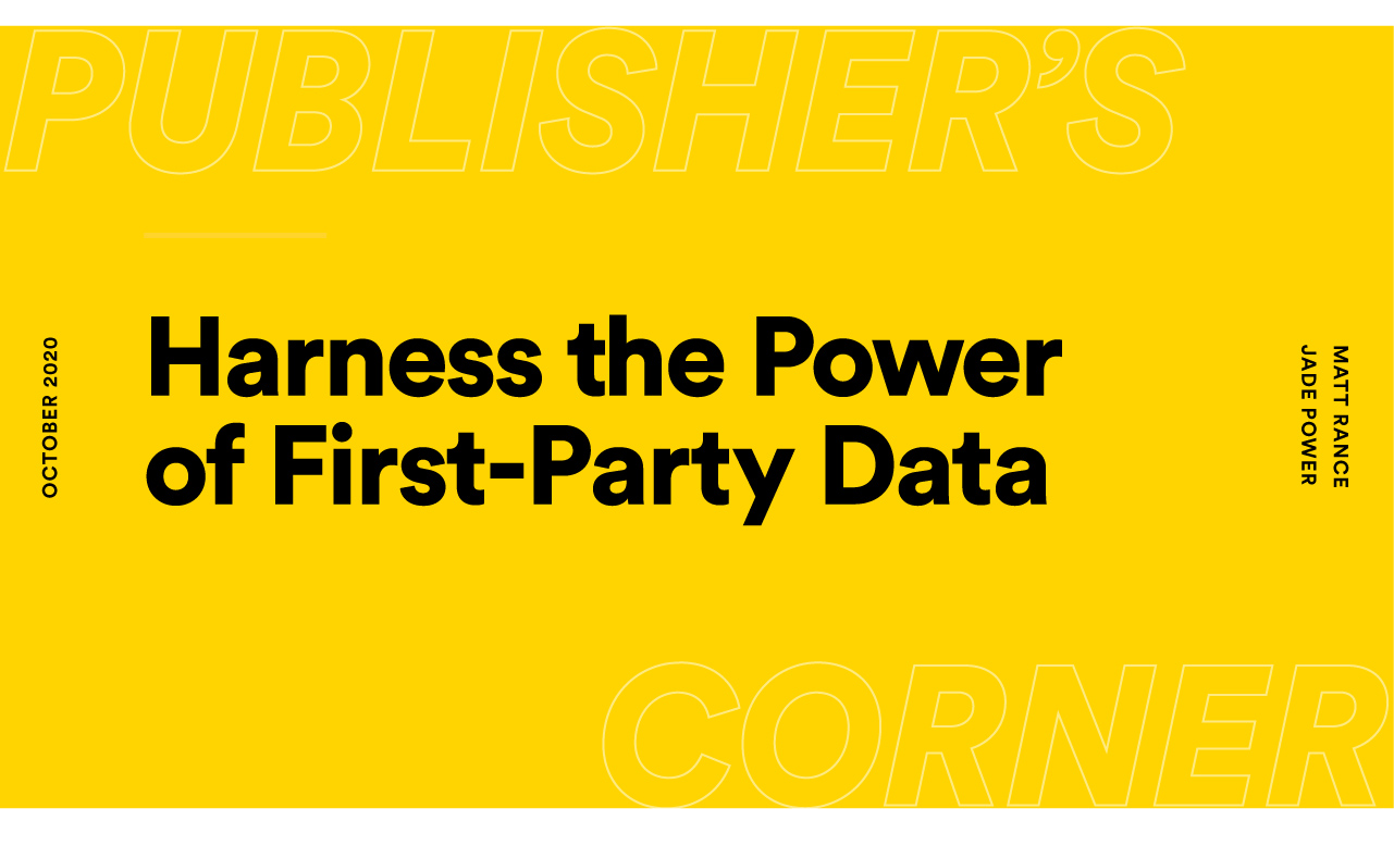 Harnessing First-Party Data: Lessons for Publishers